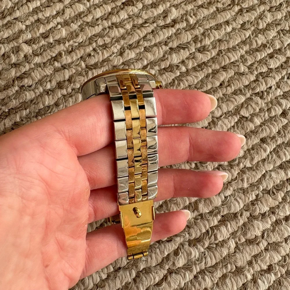Michael Kors Two-Tone Crystal Bezel Watch - Silver & Gold